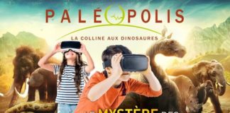 L'affiche de Paléopolis sur l'exposition "Le mystère des géants disparus"