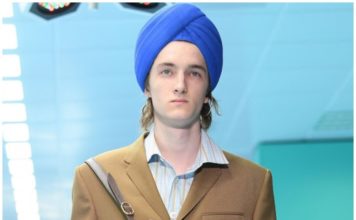 L'Indy Full Turban de Gucci, présenté lors d'un défilé