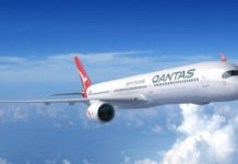 Un avion de Qantas, la compagnie aérienne la plus sure au monde en 2019.