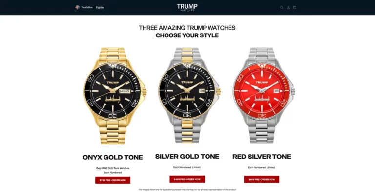 Les montres signées Trump : tic-tac politique à prix d’or